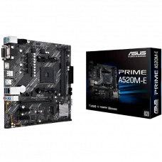 Placă de bază ASUS PRIME A520M-E, AM4, AMD A520, Micro-ATX