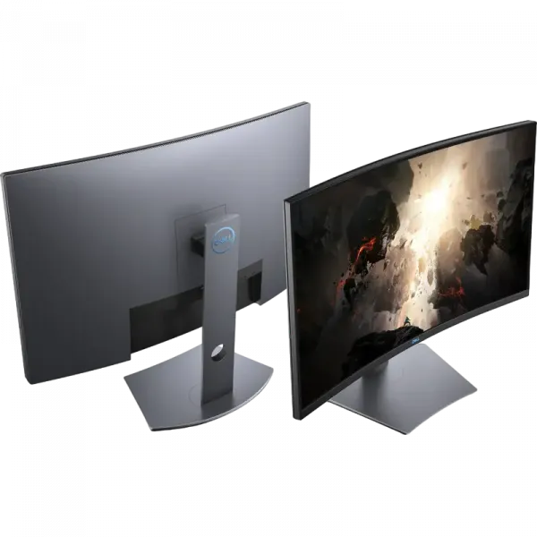 32 Игровой Монитор DELL S3220DGF, VA 2560 x 1440 QHD, Чёрный