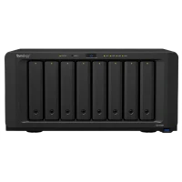 Сетевое хранилище SYNOLOGY DS1821+, Чёрный