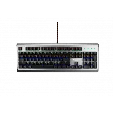 Tastatură Canyon Interceptor, Cu fir, Negru/Argintiu