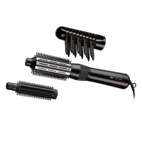 Uscător de păr-perie Braun Satin Hair 3 AS330, 400 W, Negru