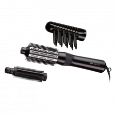Uscător de păr-perie Braun Satin Hair 3 AS330, 400 W, Negru