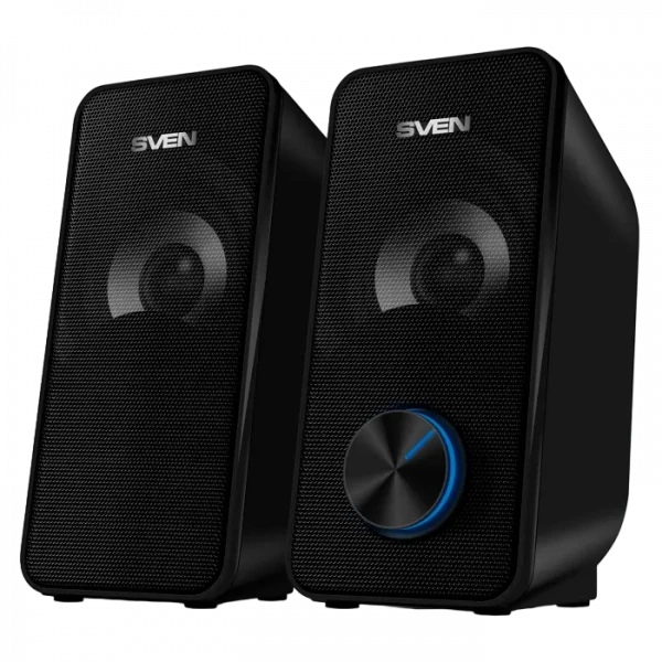 Компьютерные колонки 2.0 SVEN 335, Чёрный