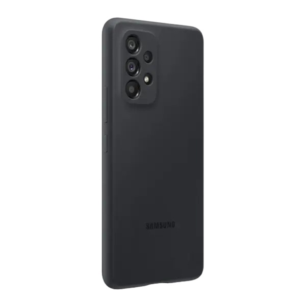 Чехол Samsung Silicone Cover Galaxy A73, Чёрный