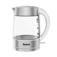Fierbător electric Tefal Glass, Alb
