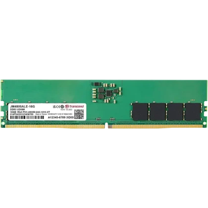 Оперативная память Transcend JetRam, DDR5 SDRAM, 4800 МГц, 16Гб, JM4800ALE-16G