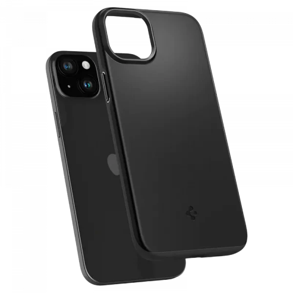Husă Spigen iPhone 15 Plus Thin Fit, Negru