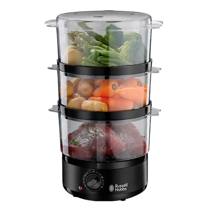 Aparat de gătit cu aburi Russell Hobbs 26530-56, Negru
