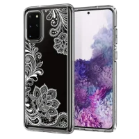 Чехол Spigen Ciel Galaxy S20+, Белая Мандала
