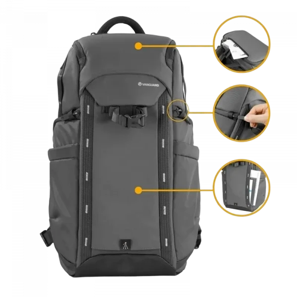 Rucsac pentru cameră Vanguard VEO ADAPTOR R44 GY, Gri