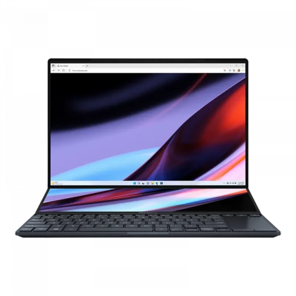 Laptop 14,5 ASUS Zenbook Pro 14 Duo OLED UX8402VU, Tech Black, Intel Core i7-13700H, 16GB/1024GB, Windows 11 Home