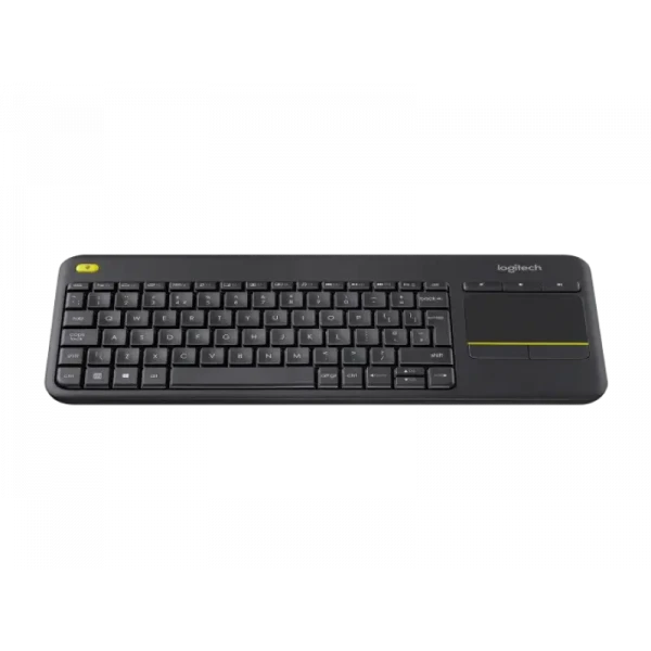 Tastatură Logitech K400 Plus, Fără fir, Negru