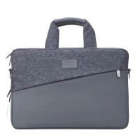 Geantă pentru Laptop RivaCase Egmont, 15.6, Poliester, Gri