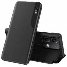 Husă tip carte Xcover Redmi Note 13 - Soft Book View Series, Negru
