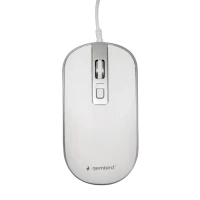 Mouse Wireless Gembird MUSW-4B-06-WS, Alb/Argintiu