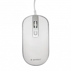 Mouse Wireless Gembird MUSW-4B-06-WS, Alb/Argintiu