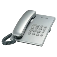 Telefon cu fir Panasonic KX-TS2350, Argintiu