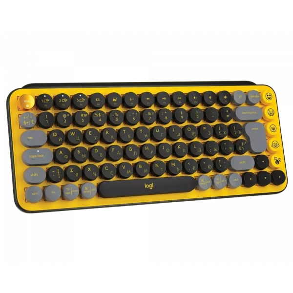 Tastatură Logitech POP Keys, Fără fir, Blast