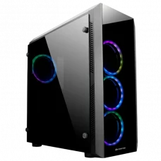 Компьютерный корпус Chieftec GL-02B-OP, Midi-Tower, ATX, Чёрный