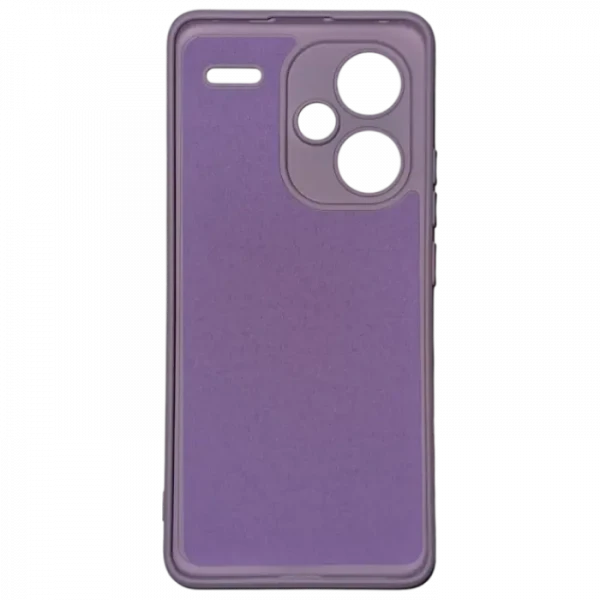 Husă Xcover Redmi Note 13 Pro+ Soft Touch (Microfiber), Violet deschis