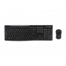 Set Tastatură + Mouse Logitech MK270, Fără fir, Negru