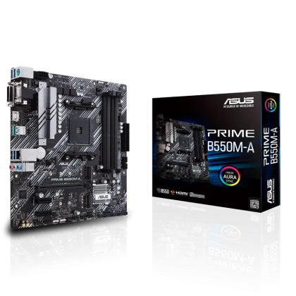 Placă de bază ASUS PRIME B550M-A, AM4, AMD B550, Micro-ATX