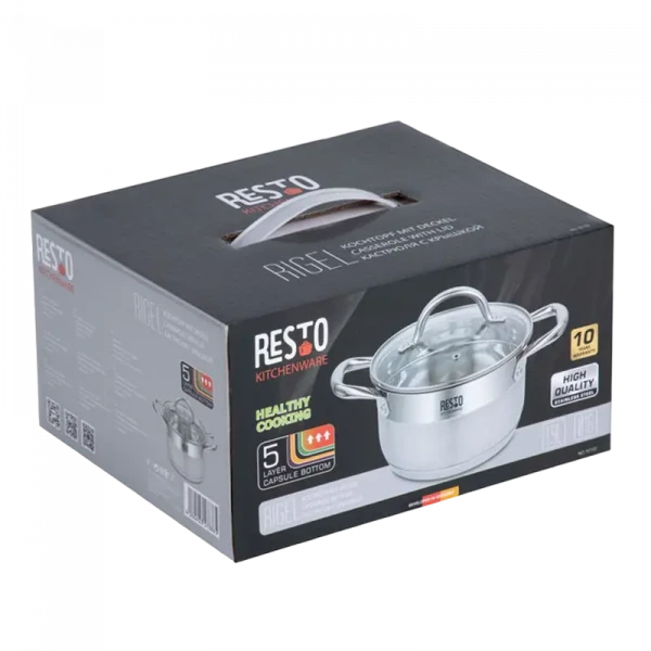 Cratiță RESTO 92102, 1.9L, 16cm, Oțel inoxidabil