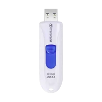 USB Flash накопитель Transcend JetFlash 790, 64Гб, Белый