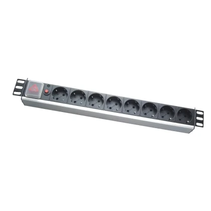 Priză electrică 1U / APC Electronic / PDU-GM001 / 8 porturi / 16A / 1.8M / PVC