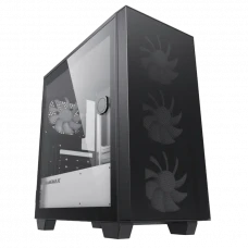 Carcasă PC Gamemax Aero Mini ECO, Micro-ATX, Fără PSU, Negru