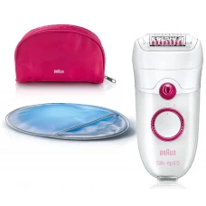 Epilator BRAUN Silk-épil 5, Alb / Roz