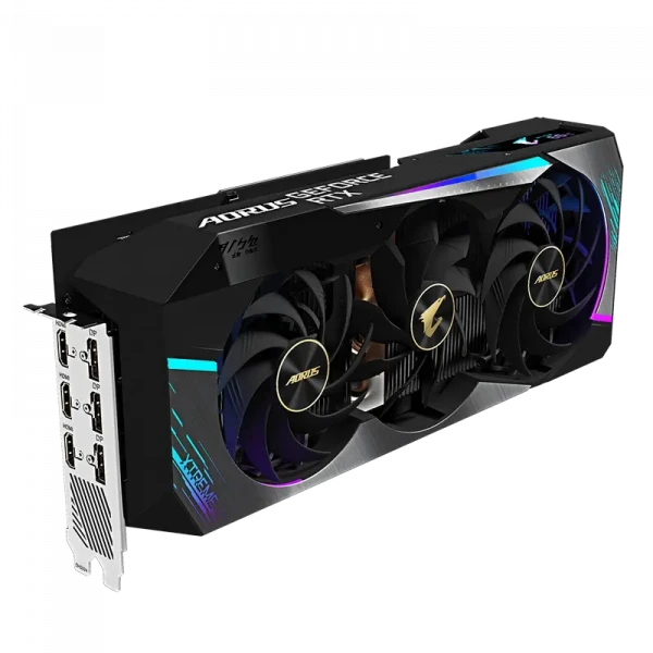 Placă Video Gigabyte GV-N3080AORUS X-10GD, 10GB GDDR6X 320bit