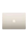 Laptop 13,6 Apple MacBook Air A3113, Starlight, M3 with 8-core CPU and 10-core GPU, 8GB/512GB, macOS Sonoma