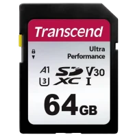 Карта памяти Transcend SDXC 340S, 64Гб (TS64GSDC340S)