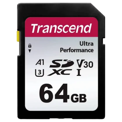Карта памяти Transcend SDXC 340S, 64Гб (TS64GSDC340S)
