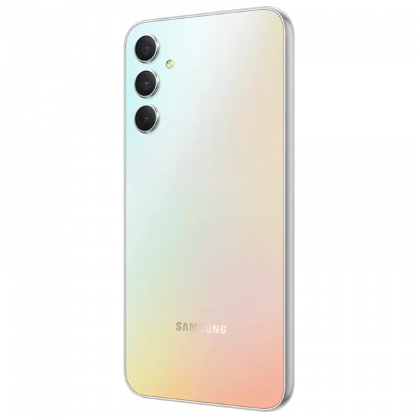 Смартфон Samsung Galaxy A34, 6Гб/128Гб, Серебристый