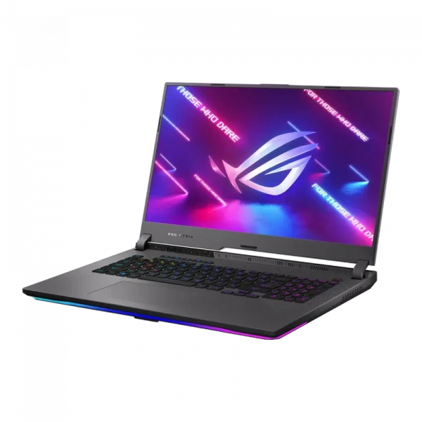 Игровой ноутбук 17,3 ASUS ROG Strix G17 G713RM, Eclipse Gray, AMD Ryzen 7 6800H, 16Гб/1024Гб, Без ОС