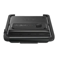 Электрический Гриль Tefal Inicio Grill, 2000Вт, Чёрный