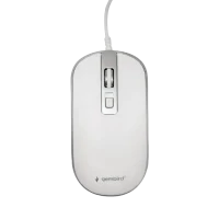 Mouse Gembird MUS-4B-06-WS, Alb/Argintiu