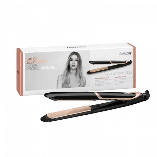 Выпрямитель для волос BaByliss Super Smooth ST393E, Чёрный