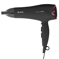 Фен VITEK VT-8208, 2200 Вт, Чёрный