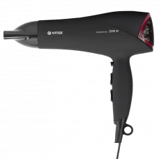 Фен VITEK VT-8208, 2200 Вт, Чёрный