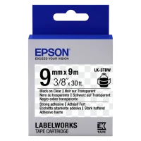 Epson LK-3TBW, 9 mm x 9 m
