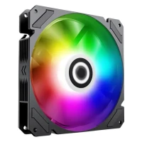 Ventilator PC Gamemax FN-14Rainbow-C9, 140 mm