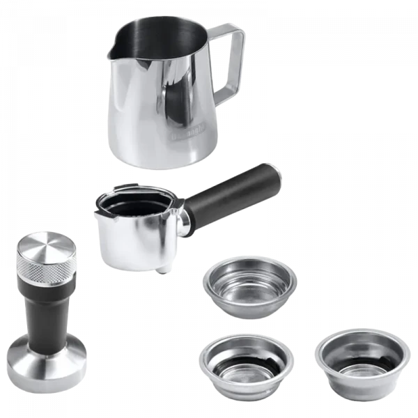 Cafetiera manuala DeLonghi EC885.GY, 1300W, Gri