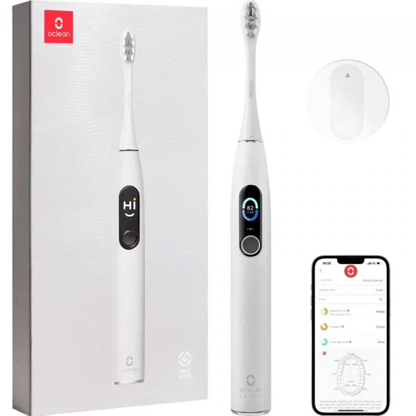 Periuța de dinți electrică sonică Oclean X Pro Elite, Grey