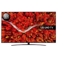 70 LED SMART Телевизор LG 70UP81006LA, 3840x2160 4K UHD, webOS, Чёрный