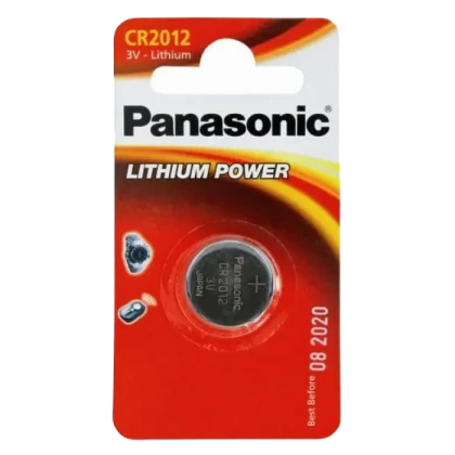 Дисковые батарейки Panasonic CR-2012EL, CR2012, 1шт.