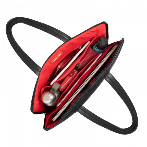 Geantă pentru Laptop RivaCase Orly, 14, Poliester, Negru