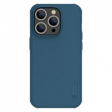 Husă Nillkin iPhone 14 Pro Max Super Frosted Shield Pro, Albastru